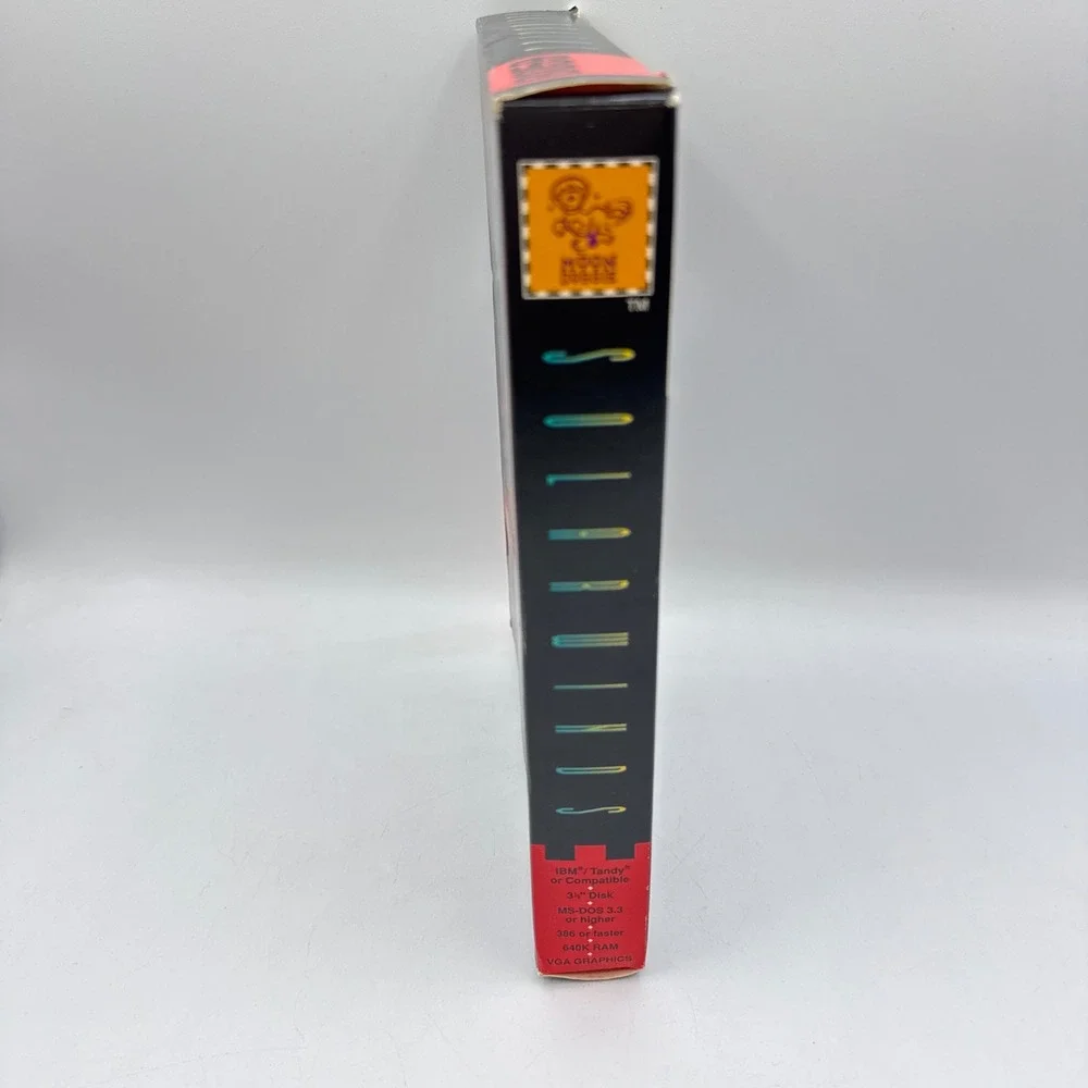 Solar Winds Galaxy PC OS 3.5 Disk  Vtg Big Box 1994 Moon Doggie B&N Co. Sci Fi